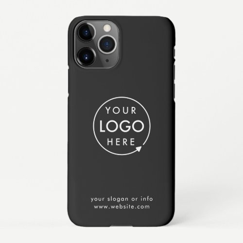 Logo | Business Corporate Company Minimalist iPhone 11Pro Case