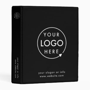 Logo Business Corporate Company Minimalist Mini Binder