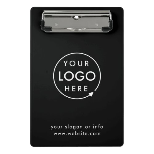 Logo  Business Corporate Company Minimalist Mini Clipboard