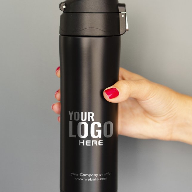 Logo | Business Corporate Company Minimalist Therm Thermal Tumbler
