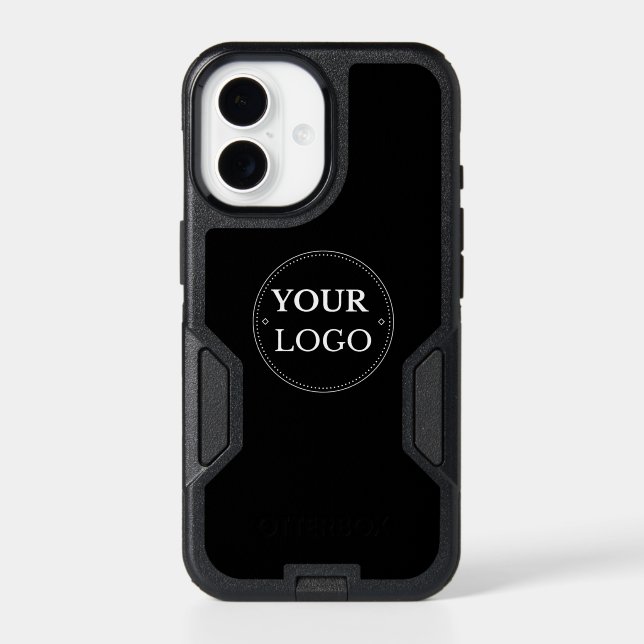 Logo Business Corporate Modern Otterbox iPhone Case (Back)