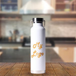Logo business corporate water bottle<br><div class="desc">A transparent background.  Personalize and add your business logo.  You can also add your brand color.</div>