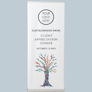 Logo Business Event Retractable Banner