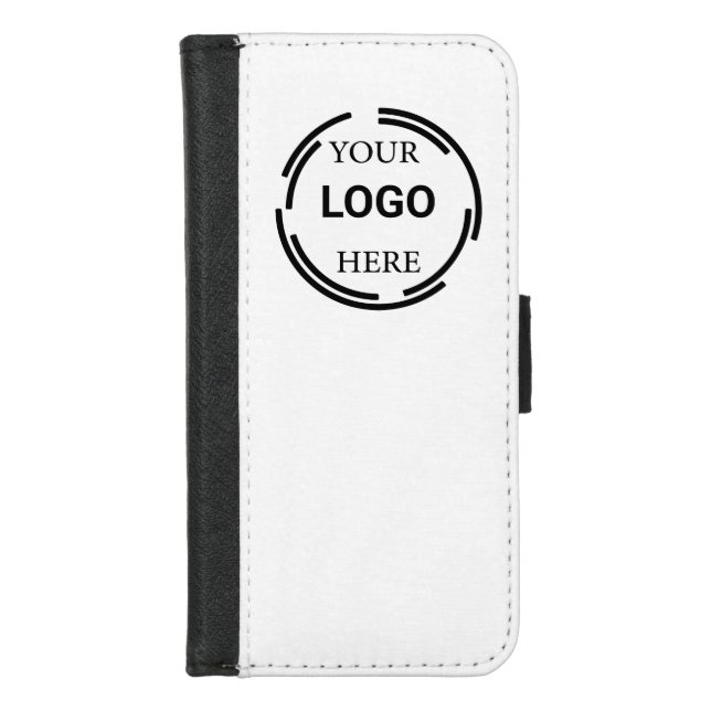 Logo Business Modern Minimal Designs iPhone Wallet Case (Front)