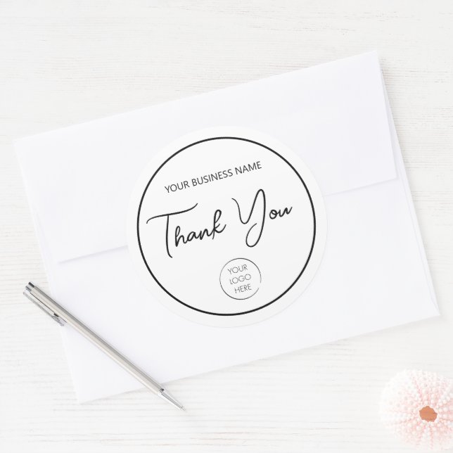 30 1.5 THANK YOU GREENERY ORDER ENVELOPE SEALS LABELS STCKERS | eBay