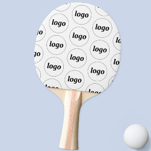 Logo Business Pattern Promotional Ping Pong Paddle