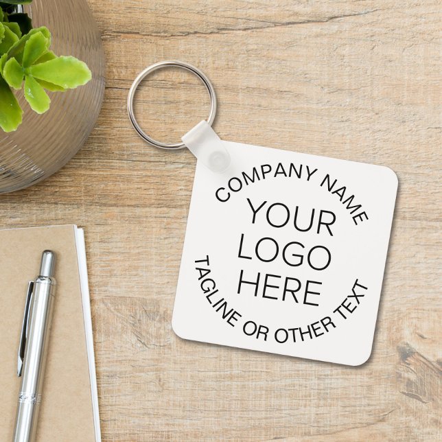 Logo Business Promotional Keychain (Creator Uploaded)