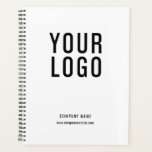 Logo Business Promotional Planner<br><div class="desc">Easily personalize this minimalist planner with your business logo and other company details. Give a practical gift and promote your business at the same time. Create your own custom business promotional planner.</div>