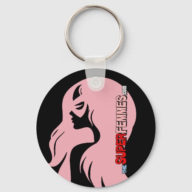 Logo Button Keychain (Front)