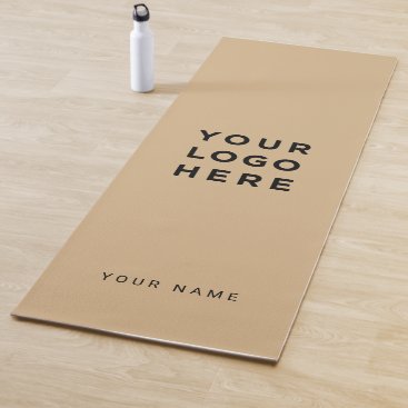 Logo Camel Name Company Promotional Instagram Yoga Mat