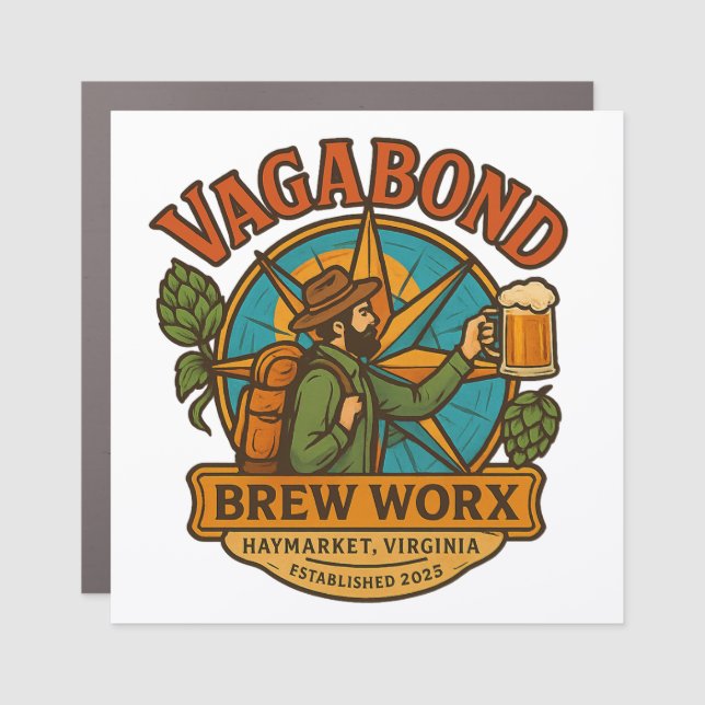 Logo Car Magnet (Front)