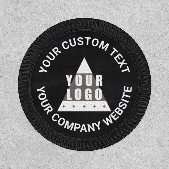 Logo Chalkboard Special Event Promo Custom Patch (Front)