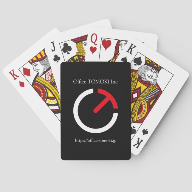 Logo Classic Trump Poker Cards (Back)