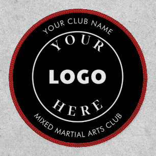 Logo Club Name Mixed Martial Arts Patch