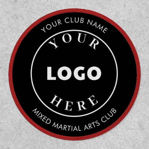 Logo Club Name Mixed Martial Arts Patch
