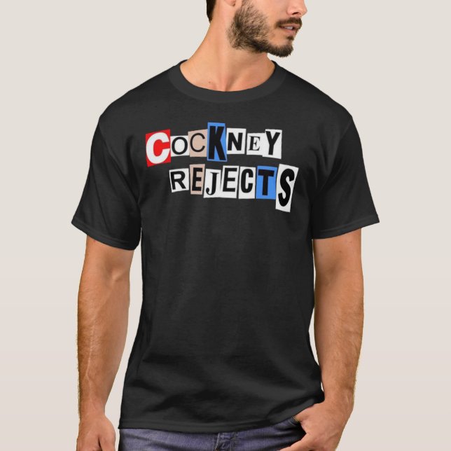 LOGO =COCKNEY REJECTS   T-Shirt (Front)