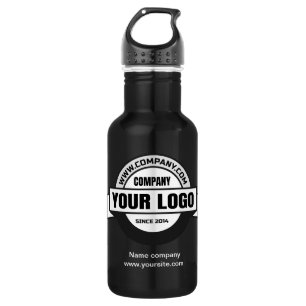 logo company stainless steel water bottle