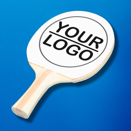 logo company table tennis racquet ping pong paddle