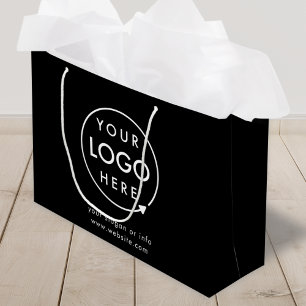 Corporate gift bags with logo best sale