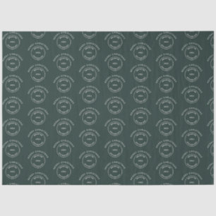 Logo Corporate Business Merry Christmas Green Tissue Paper