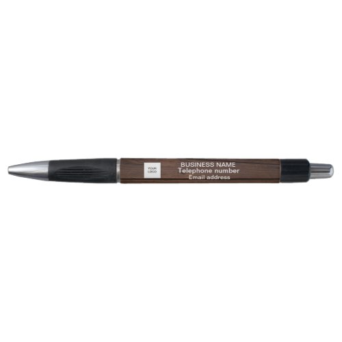Logo corporate Business Wooden Promotional Company Pen