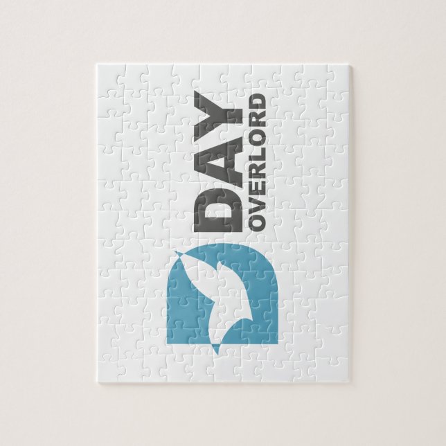 Logo D-Day Overlord profil Jigsaw Puzzle (Vertical)