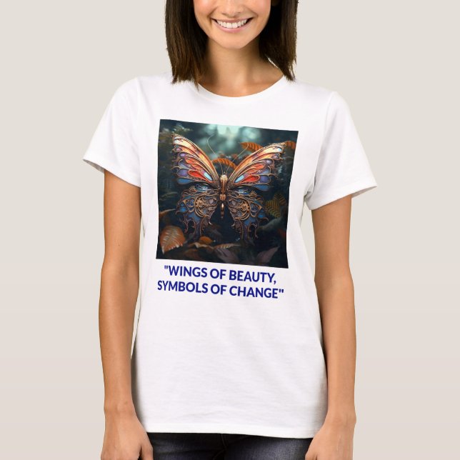 Logo design for Butterfly t-shirts  (Front)