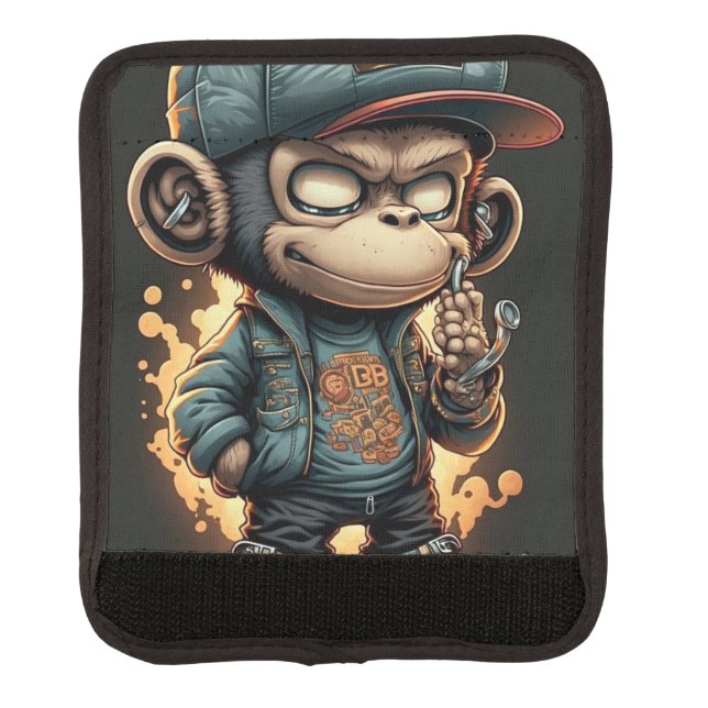 Logo design  luggage handle wrap (Front)