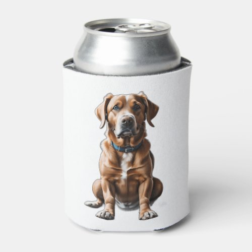 logo design t_shirt dog can cooler
