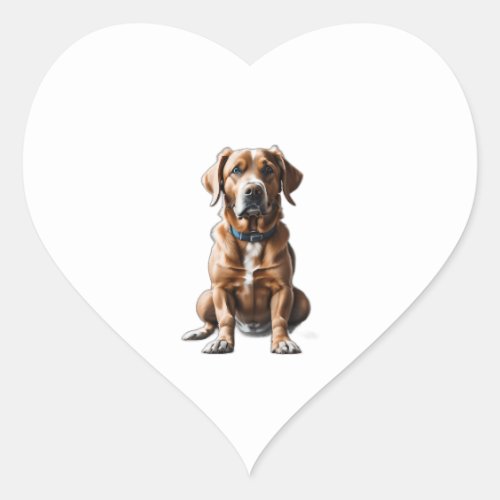 logo design t_shirt dog heart sticker