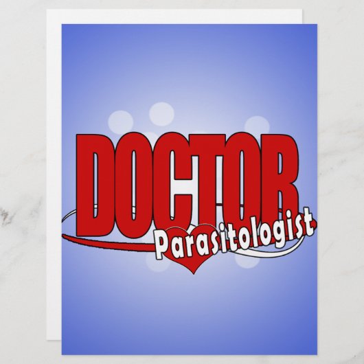 LOGO DOCTOR PARASITOLOGIST (Front/Back)