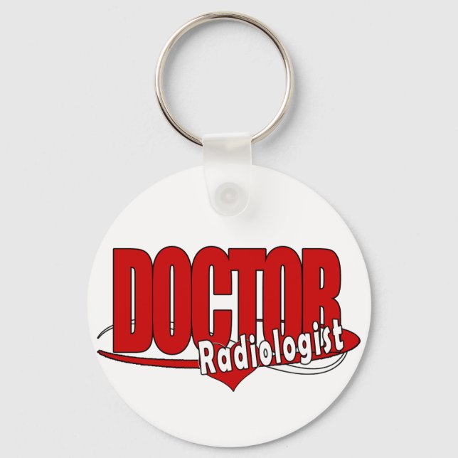 LOGO DOCTOR RADIOLOGIST KEYCHAIN (Front)