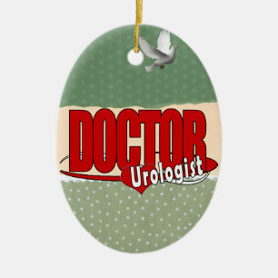 LOGO DOCTOR UROLOGIST CERAMIC ORNAMENT