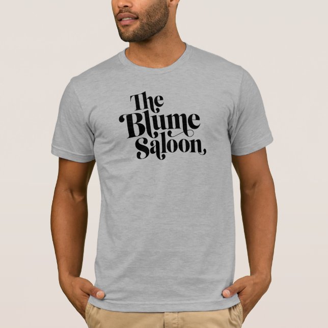 Logo Dude Tee (Grey) (Front)