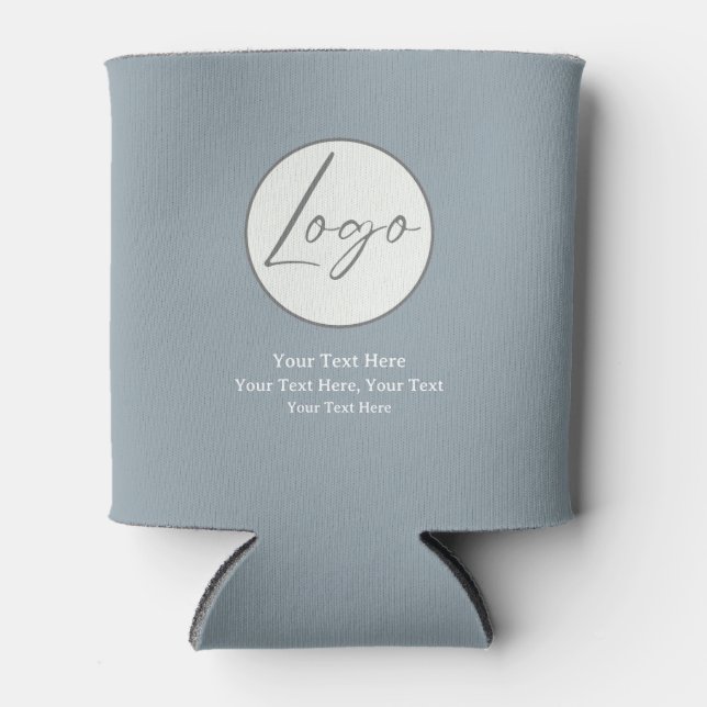 Logo Dusty Blue Cooler (Front)