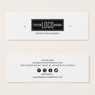 Logo Earring Jewelry Display