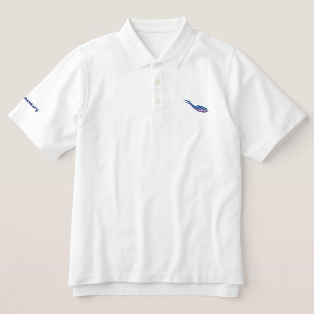 Logo Embroidered Golf Shirt (Design Front)