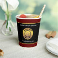Logo Employee Business Corporate Custom Paper Cups | Zazzle