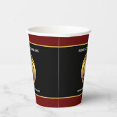 Logo Employee Business Corporate Custom Paper Cups | Zazzle