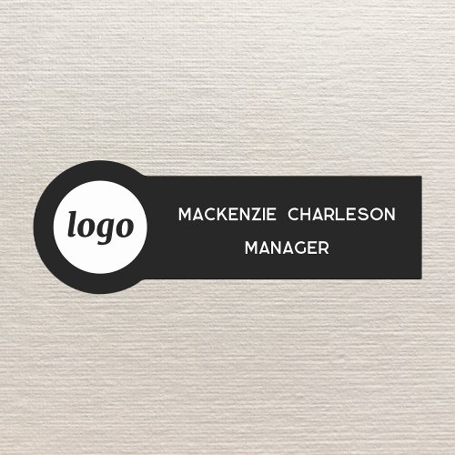 Logo Employee Staff Magnetic or Pin Name Tag