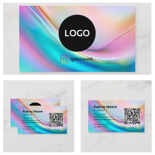 Logo Esthetician Business Card