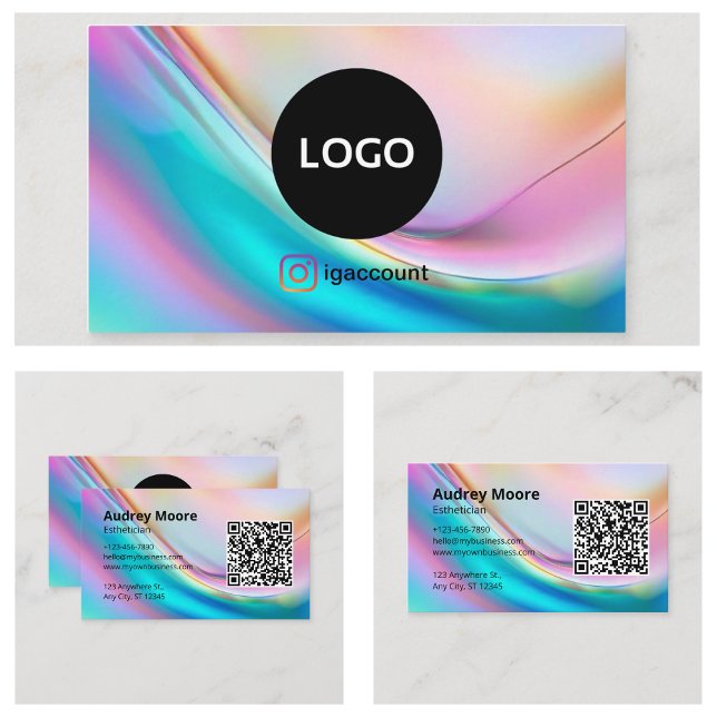 Logo Esthetician Business Card (Logo Esthetician Business Card
)