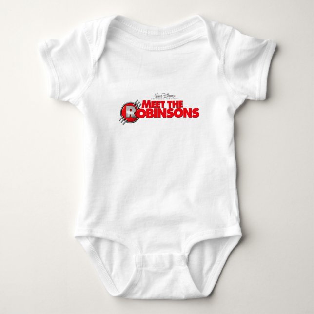 Logo from Meet The Robinsons  Disney Baby Bodysuit (Front)