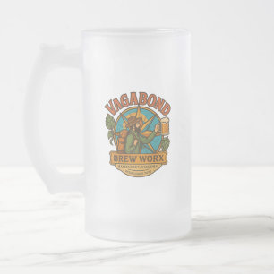 Logo Frosted Beer Mug