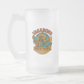 Logo Frosted Beer Mug