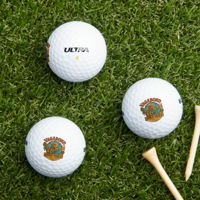 Logo Golf Balls (Insitu Grass)