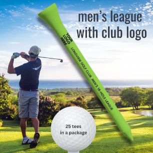 LOGO GOLF CLUB MEN'S LEAGUE GOLF TEES