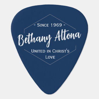Logo guitar pick