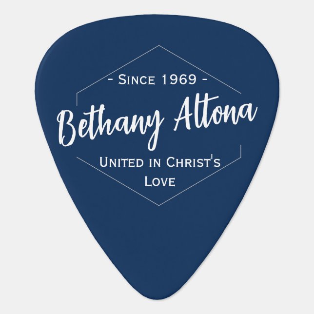 Logo  guitar pick (Front)