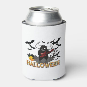 logo halloween can cooler
